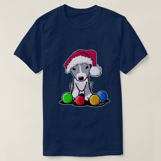 Camiseta Pitbull de Navidad (Diseño del anverso)