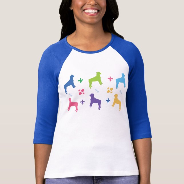 Camiseta Pitbull del diseñador (Anverso)