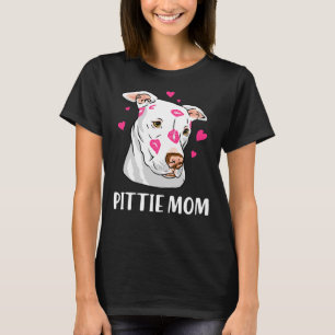 Camiseta Pitbull Dog Amantes a Pittie Mamá Pitbull Mama Mot