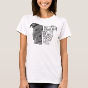 Camiseta Pitbull Dog Es Tu Amigo Tu Pareja Que Haces