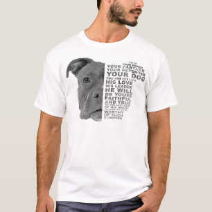 Camiseta Pitbull Dog Es Tu Amigo Tu Pareja Que Haces