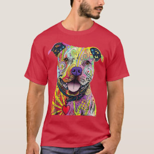 Camiseta PitBull es una colorida mina de toros 2 