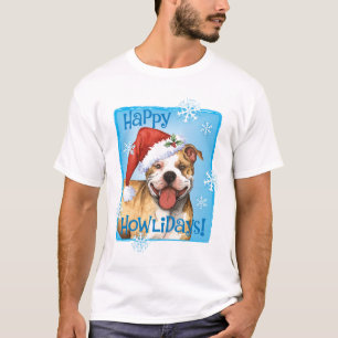 Camiseta Pitbull feliz Terrier de Howliday