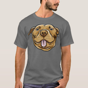 Camiseta Pitbull Funny Face