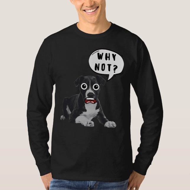 Camiseta Pitbull Funny Puppy Dog (Anverso)