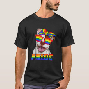 Camiseta Pitbull Gay Pride Dog Pit Bull LGBT