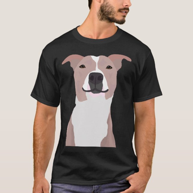 Camiseta Pitbull Happy Face (Anverso)
