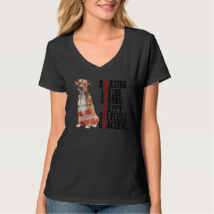 Camiseta Pitbull Increíble Amor Fuerte Feliz Gracia Desinte