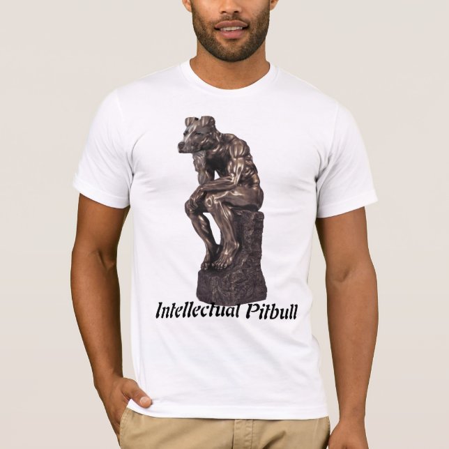 Camiseta Pitbull intelectual (Anverso)