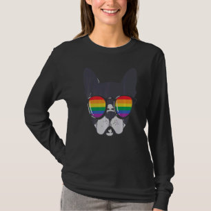 Camiseta Pitbull Lgbtq Orgullo Gay Perro Desfile Gráfico Ar