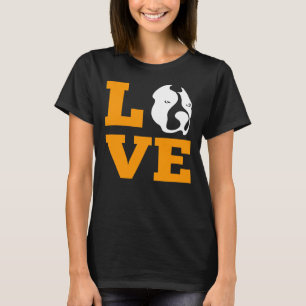 Camiseta Pitbull Love Pitbull Dog Lover