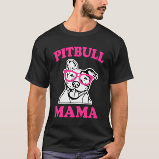 Camiseta Pitbull Mama Pit Bulldog Mamá Rosa Hoodie