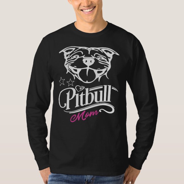 Camiseta Pitbull Mom 82 (Anverso)