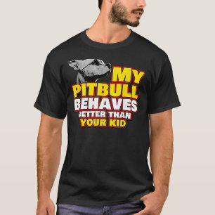 Camiseta Pitbull Mom Dog Mascota Declar Collar Toy Pit Bull