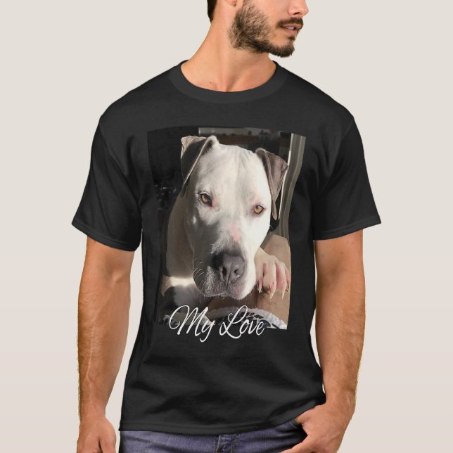 Camiseta Pitbull My Love Gorgesome Pittie (Anverso)