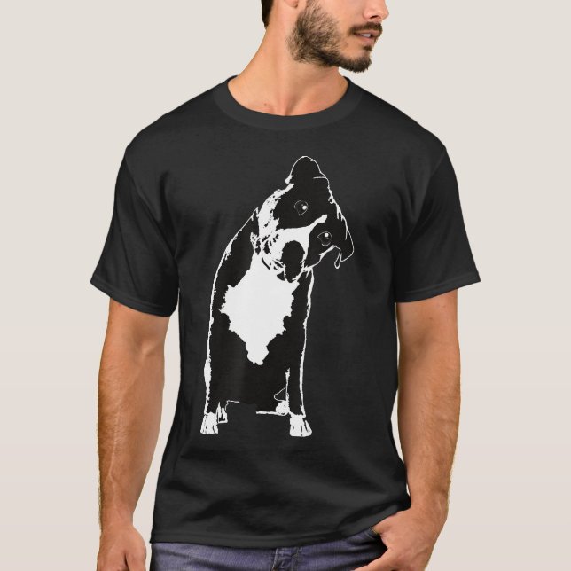 Camiseta Pitbull Negro Lindo Nuevo (Anverso)