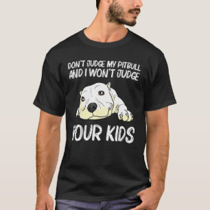 Camiseta Pitbull Para Hombres Mujeres Mascota Canino Perro