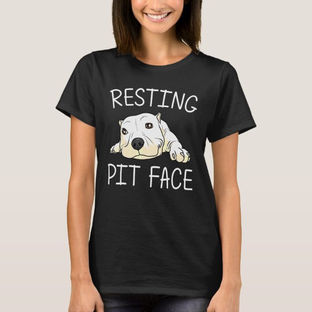 Camiseta Pitbull Para Hombres Mujeres Mascota Canino Perro  (Anverso)