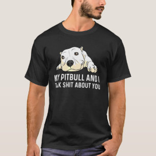 Camiseta Pitbull Para Hombres Mujeres Mascota Canino Perro