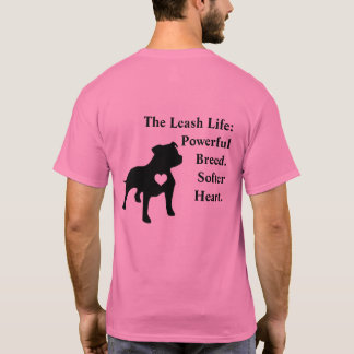 Camiseta Pitbull: Powerful  Breed. Softer Heart. 