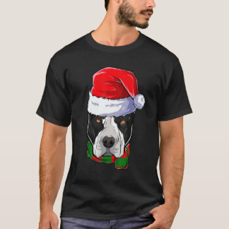 Camiseta Pitbull Santa Claus Niños Navidades de ropa sí
