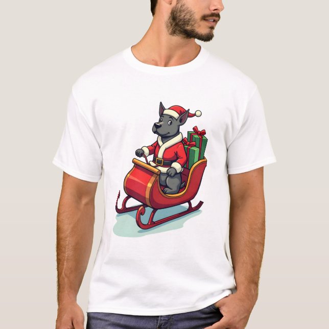 Camiseta Pitbull Santa Ride (Anverso)