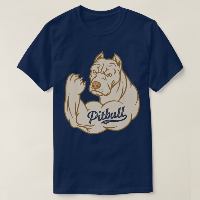Camiseta Pitbull Tattoo, Perro Es Amor Sonrisa Pitbull, Pit (Diseño del anverso)