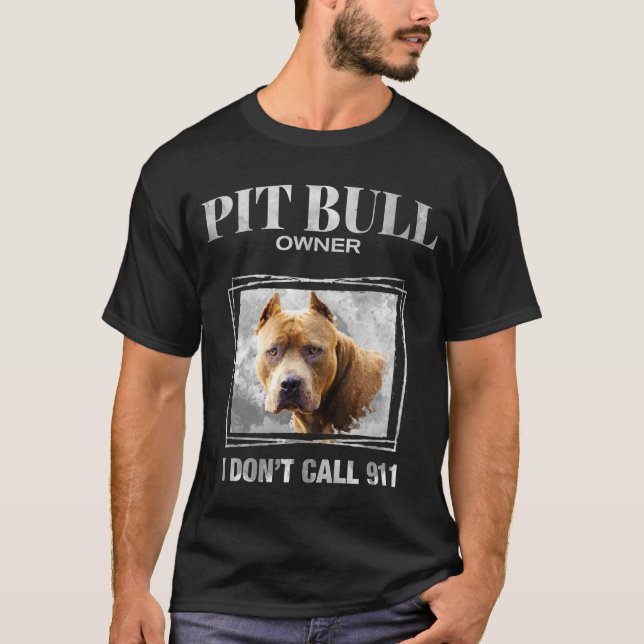 Camiseta Pitbull Terrier americano - APBT (Anverso)
