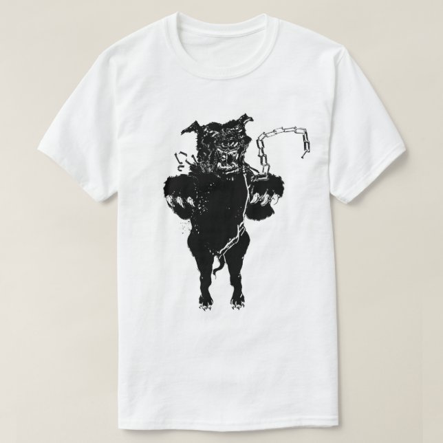 Camiseta Pitbull Thuggin (Diseño del anverso)
