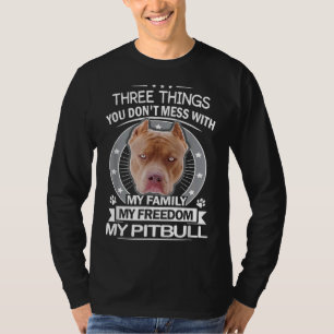 Camiseta Pitbull Tres Cosas Que No Te Des Cuenta Con Divert