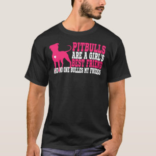 Camiseta Pitbulls Es Un Chica Mejor Amigo Relajado
