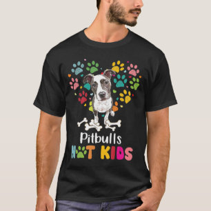 Camiseta Pitbulls No es el dueño de los perros infantiles