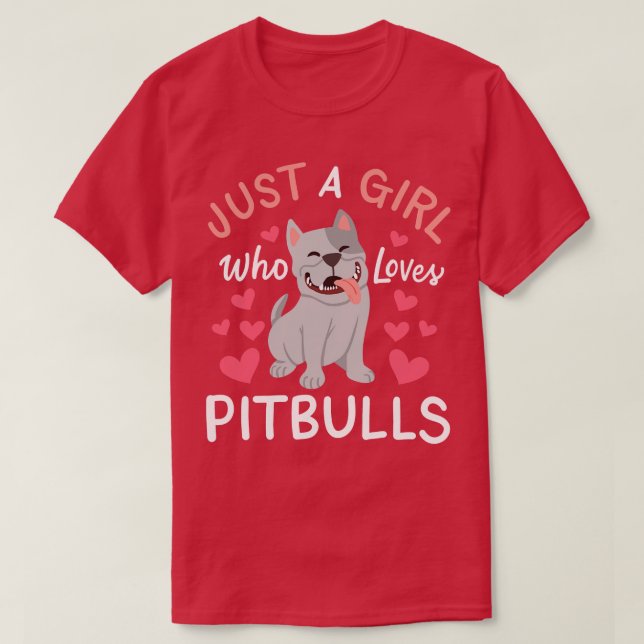 Camiseta Pitbulls Pitbull Lover (Diseño del anverso)