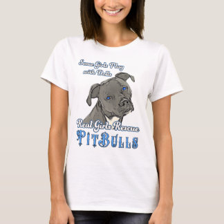 Camiseta Pitbulls reales del rescate de los chicas