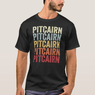 Camiseta Pitcairn Pennsylvania Pitcairn PA Retro Vintage Te