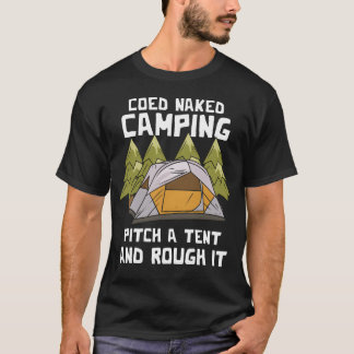 Camiseta Pitch Aent Naked Camping vintage