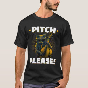 Camiseta Pitch de culo erguido por favor gato doble trasero