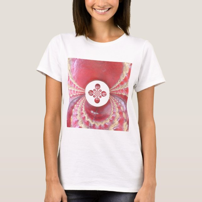 Camiseta Pitch Kaleidoscope: El críquet muerde el corazón d (Anverso)