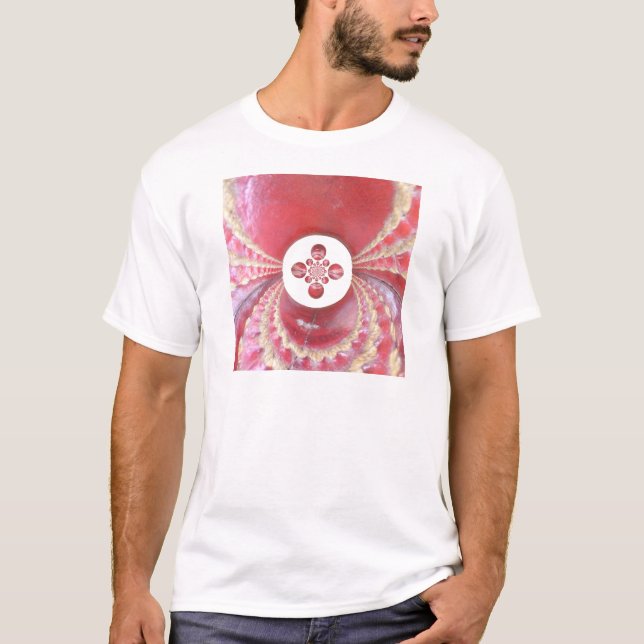 Camiseta Pitch Kaleidoscope: El críquet muerde el corazón d (Anverso)