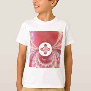 Camiseta Pitch Kaleidoscope: El críquet muerde el corazón d