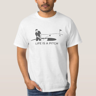 Camiseta Pitch Life, regalo de humor y juego de pa