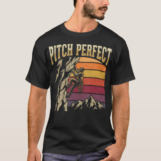 Camiseta Pitch Perfect Montaña de Escalada en Roca