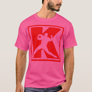 Camiseta Pitcher de béisbol Pitching K Strikeout Fun de béi