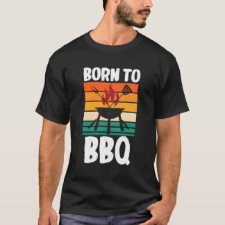 Camiseta Pitmaster Grillmaster Barbeque Steak Nació En Bbq