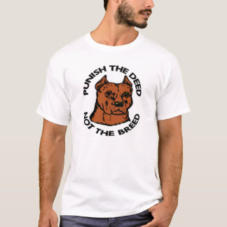 Camiseta Pittbull castiga la raza del hecho no