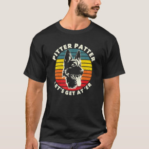 Camiseta Pitter Patter, Pastor Alemán Canadiense, Vamos