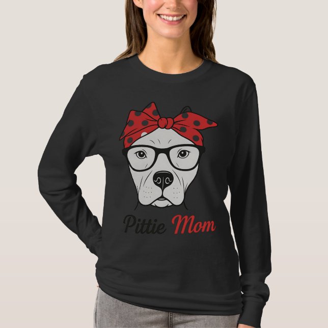 Camiseta Pittie Mom (Anverso)