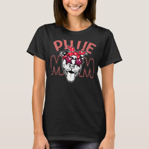 Camiseta Pittie Mom Cute Dote Con Glass Puppy Mother'
