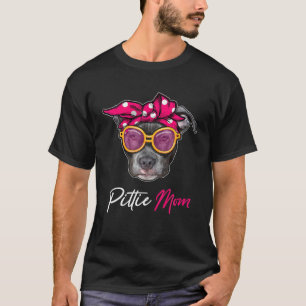 Camiseta Pittie Mom Pitbull Dog Aovers Día de la Madre Gift