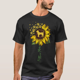 Camiseta Pittie Mom Sunflower Pitbull Lover Regalos Perro M
